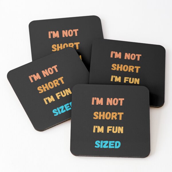 Aperçu de l'œuvre I'm not short I'm fun sized , Funny Saying Quote Retro T-shirt classique créée et vendue par Saadady05.