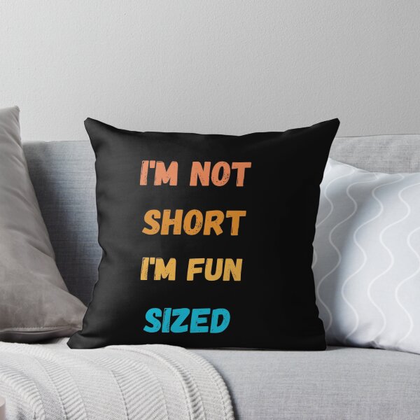 Item preview, I'm not short I'm fun sized , Funny Saying Quote Retro Classic T-Shirt designed and sold by Saadady05.