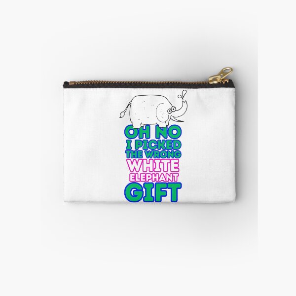 Item preview, Oh No i picked the wrong white elephant gift, colorful eye-catching design designed and sold by Drzamag.