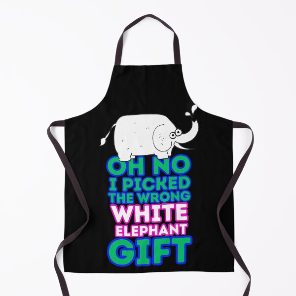 Item preview, Oh No i picked the wrong white elephant gift, colorful eye-catching design designed and sold by Drzamag.
