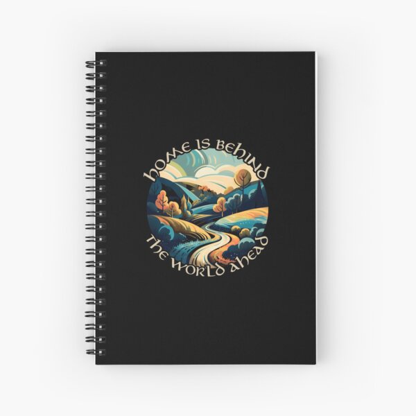 Aperçu de l'œuvre La maison est derrière nous, le monde est devant nous - Winding Road - Fantasy créée et vendue par Fenay Designs.