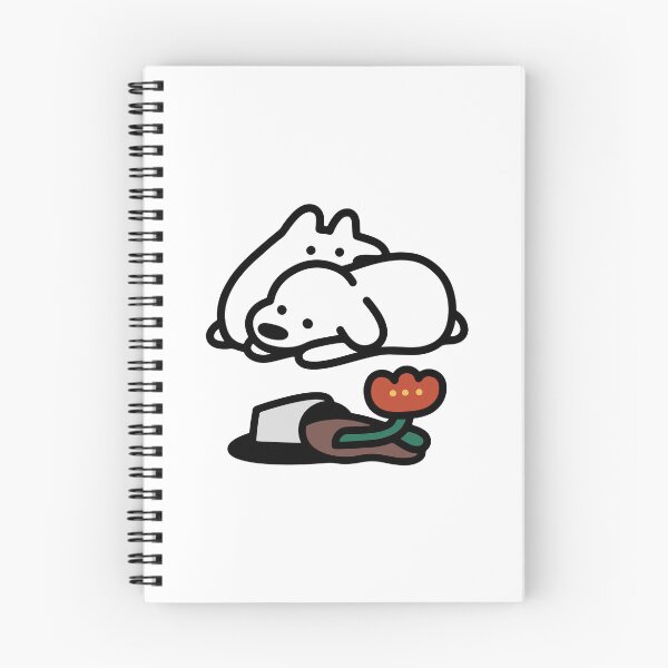 Item preview, Dog and flowers designed and sold by faaxiwer.