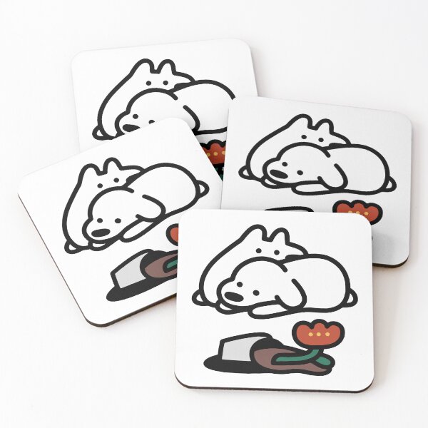 Item preview, Dog and flowers designed and sold by faaxiwer.