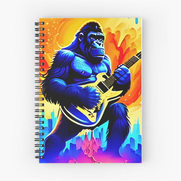 Item preview, Gorilla plays guitar designed and sold by DSIGN4YOU.