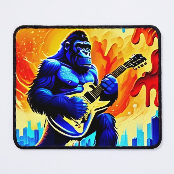 Item preview, Gorilla plays guitar designed and sold by DSIGN4YOU.