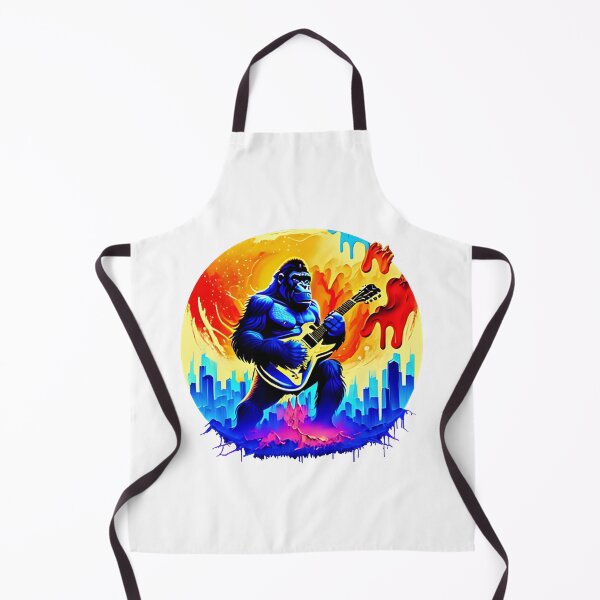 Item preview, Gorilla plays guitar designed and sold by DSIGN4YOU.
