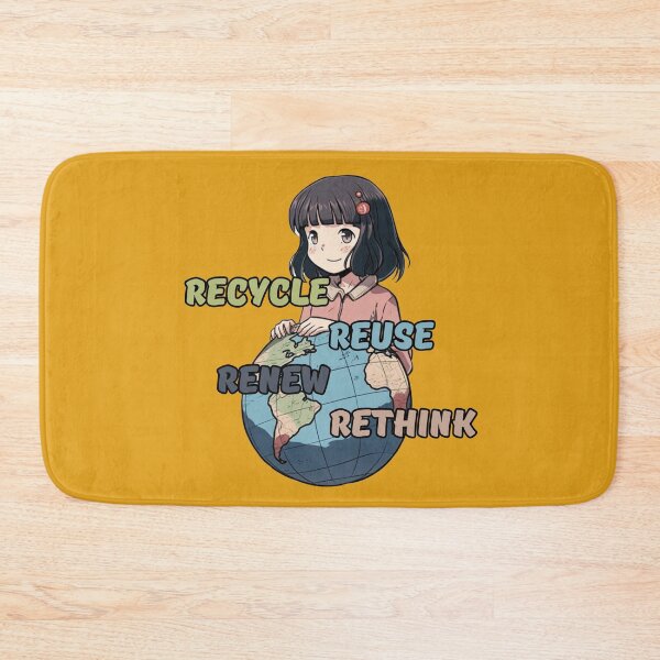 Item preview, Recycle Reuse Renew Rethink designed and sold by letsgetinspired.