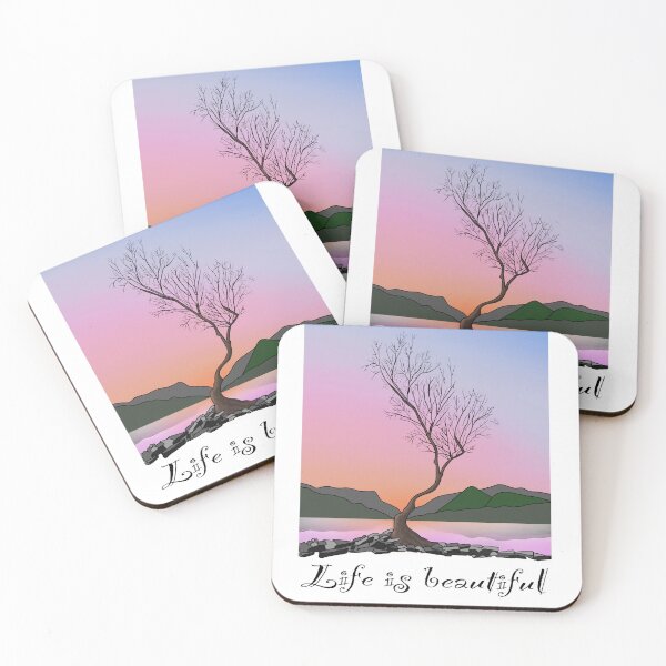 Item preview, The lone tree life is beautiful llanberis snowdonia designed and sold by SoulTrekking.
