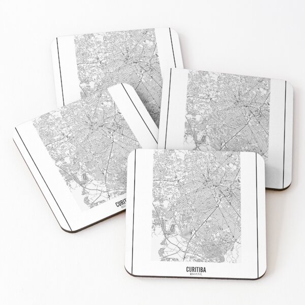 Item preview,  Curitiba minimalist map designed and sold by Peycer.