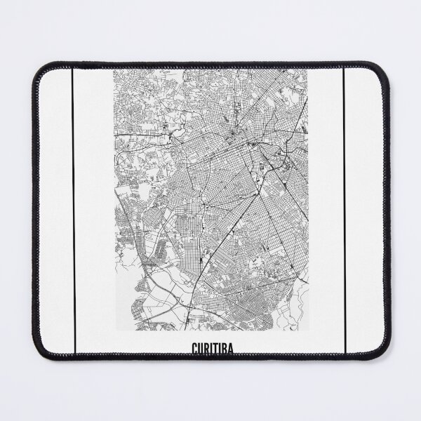Item preview,  Curitiba minimalist map designed and sold by Peycer.