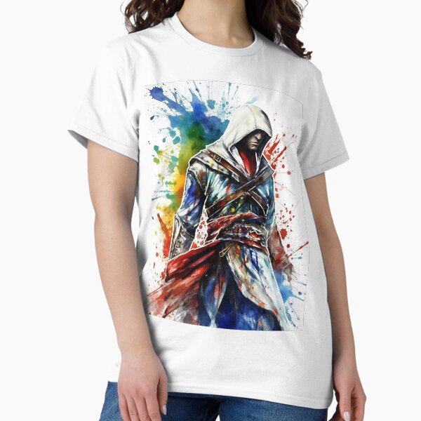 Item preview, ASSASSINS CREED - Splatter Sketch designed and sold by Made By Bloob.
