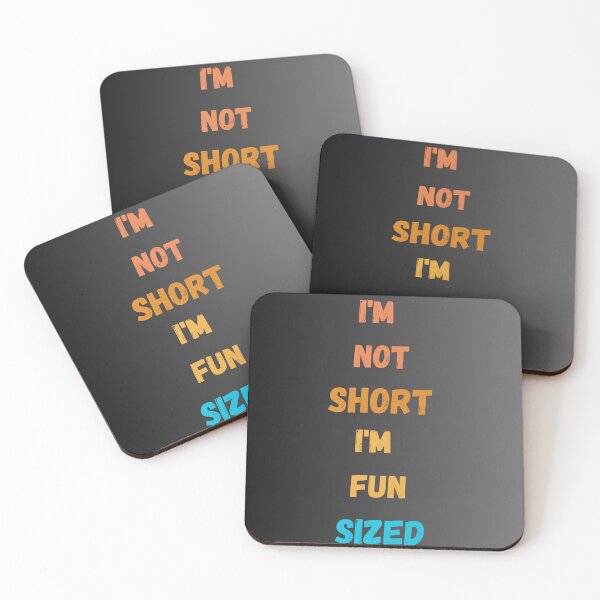 Aperçu de l'œuvre I'm not short I'm fun sized , Funny Saying Quote Retro T-shirt classique créée et vendue par Saadady05.