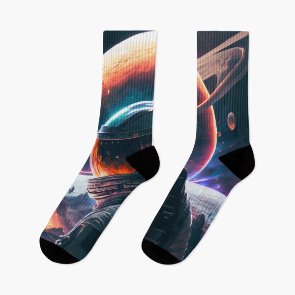 Item preview, Looking Back Astronaut designed and sold by aiprintiq.