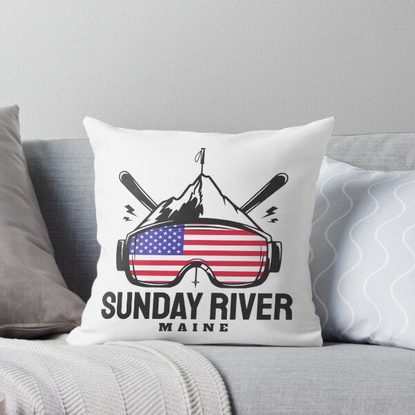Item preview, Sunday River Maine USA Ski Resort Skiing Souvenir designed and sold by JackCurtis1991.
