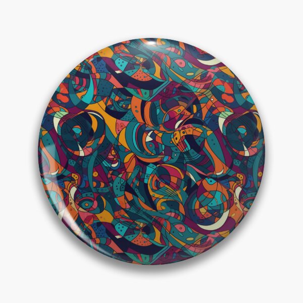 Artikelvorschau, Trippy Abstract - Mesmerizing Trippy Pattern entworfen und verkauft von Reimagining Images.
