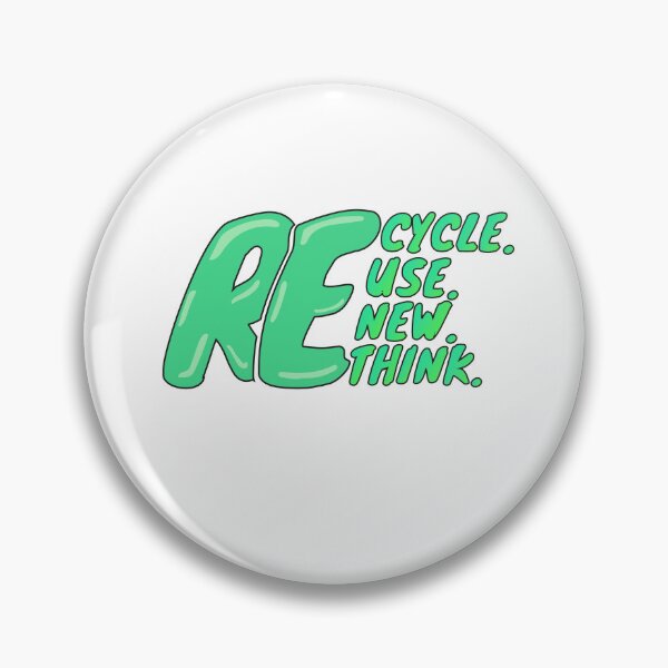 Item preview, Recycle, Reuse, Renew, Rethink designed and sold by CreatorZones.
