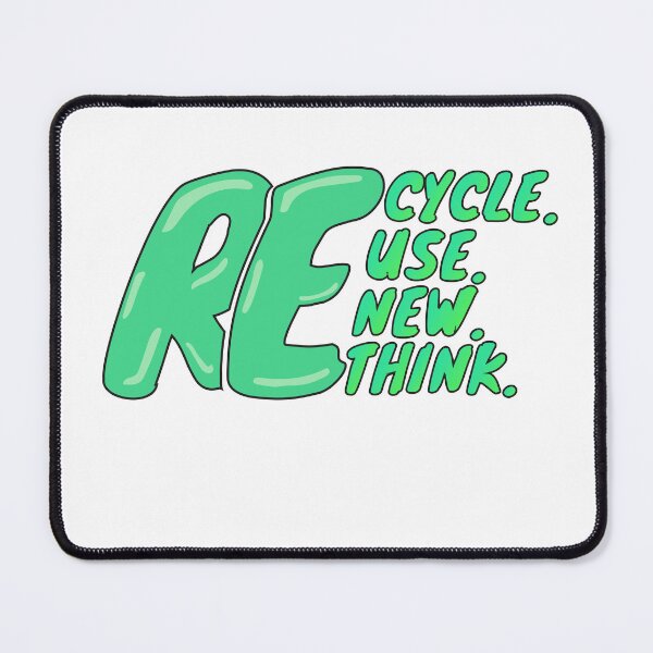 Item preview, Recycle, Reuse, Renew, Rethink designed and sold by CreatorZones.