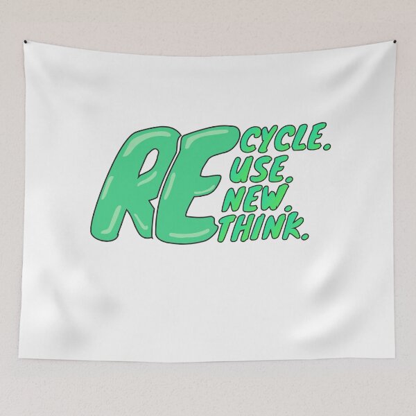 Item preview, Recycle, Reuse, Renew, Rethink designed and sold by CreatorZones.