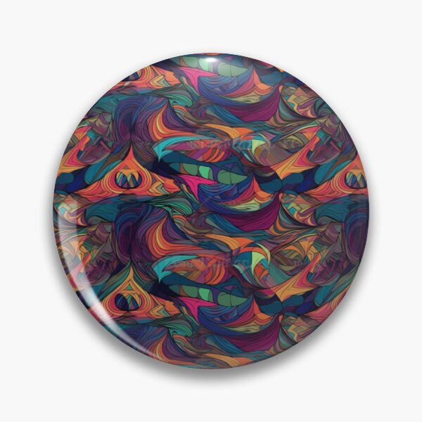Artikelvorschau, Trippy Abstract - Mesmerizing Trippy Pattern entworfen und verkauft von Reimagining Images.