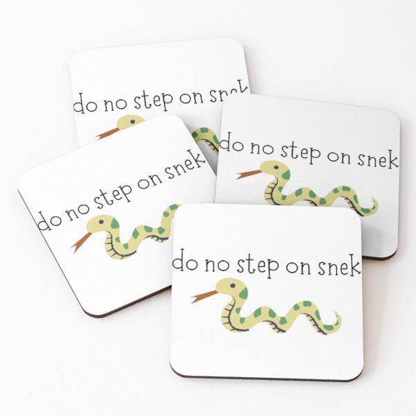 Item preview, Do Not Step On Snek Snake designed and sold by LILAC-INFANT.