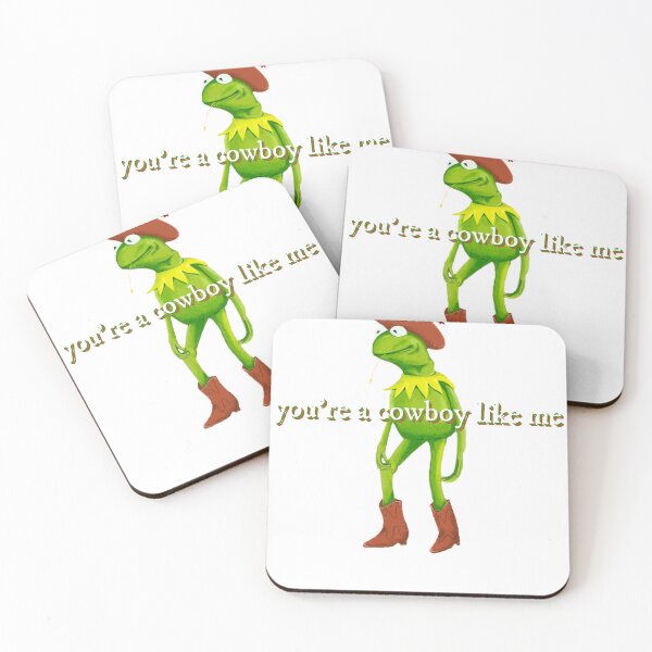 Item preview, Cowboy Like Me Frog designed and sold by patrickdowell.