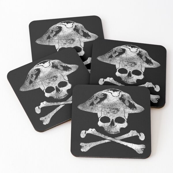 Item preview, Skull and Crossbones Wearing a Tricorn designed and sold by ArtShiftFL.