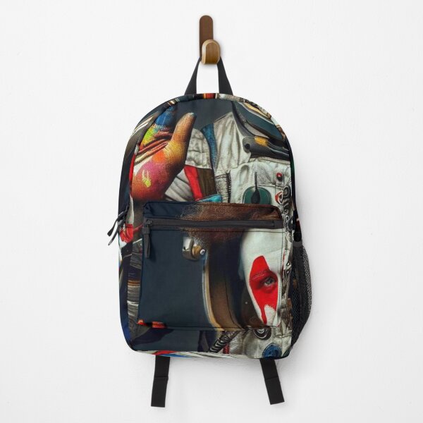 Item preview, clown cosmonaut artist painter designed and sold by jsebouvi.