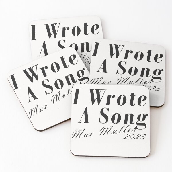 Item preview, Mae Muller I Wrote A Song 2023 designed and sold by ForStrong.