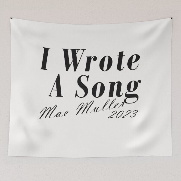 Item preview, Mae Muller I Wrote A Song 2023 designed and sold by ForStrong.