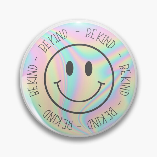 Item preview, Be Kind SMILE (groovy) designed and sold by Wordsofjoy.