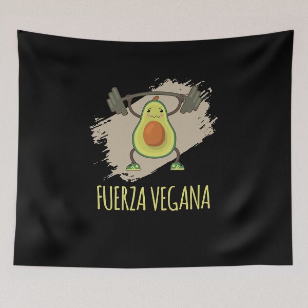 Item preview, Vegan Fuerza Vegana Funny Saying Vegan designed and sold by Lenny Stahl.
