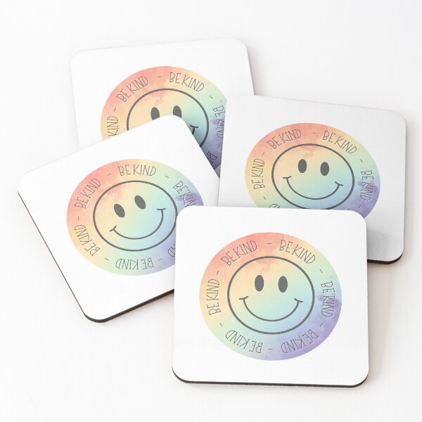 Item preview, Be Kind SMILE (Rainbow) designed and sold by Wordsofjoy.