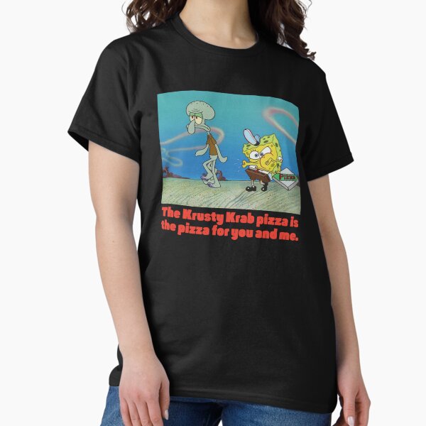 Item preview, SpongeBob SquarePants SpongeBob Squidward Pizza designed and sold by FifthSun.