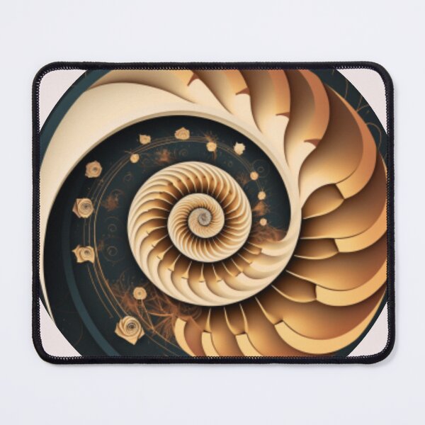 Item preview, Golden Ratio Sacred Fibonacci Spiral Essential T-Shirt designed and sold by tonyram4219.
