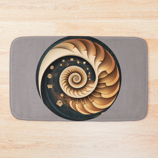 Item preview, Golden Ratio Sacred Fibonacci Spiral Essential T-Shirt designed and sold by tonyram4219.
