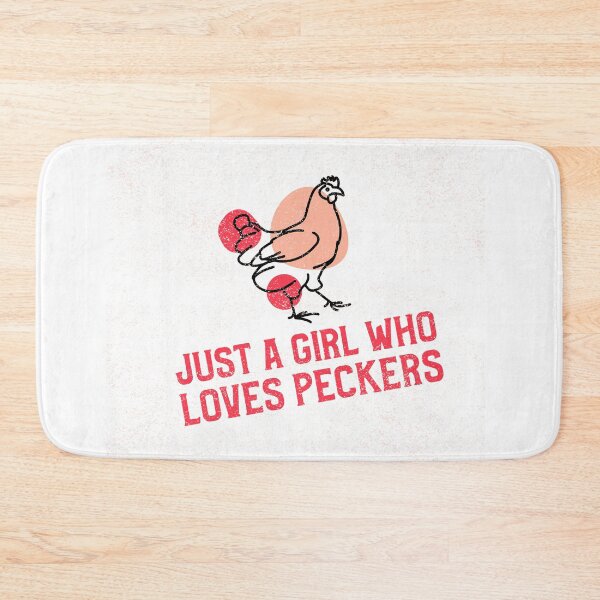 Item preview, Just A Girl Who Loves Peckers designed and sold by Harmonick-Tees.