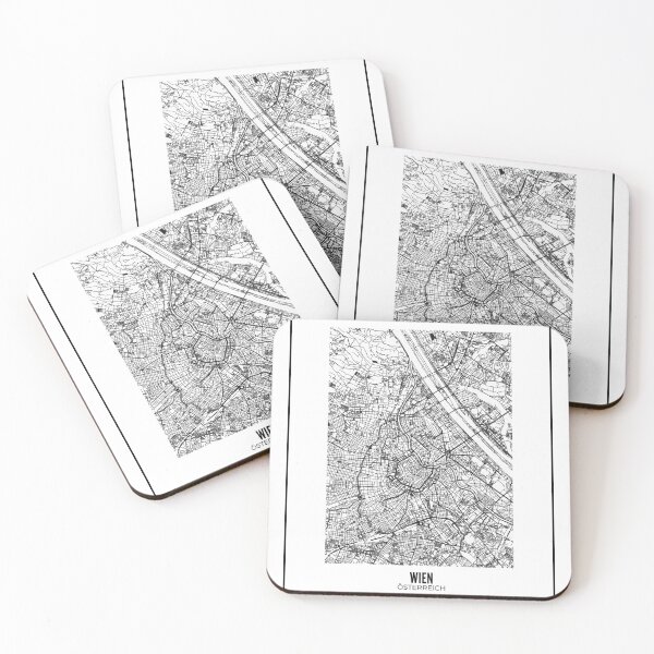 Item preview, Vienna minimalist map designed and sold by Peycer.