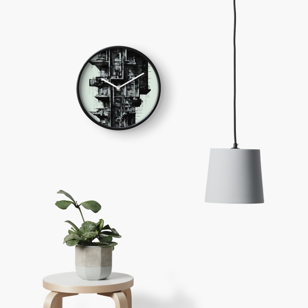 Item preview, Clock designed and sold by StudioDestruct.