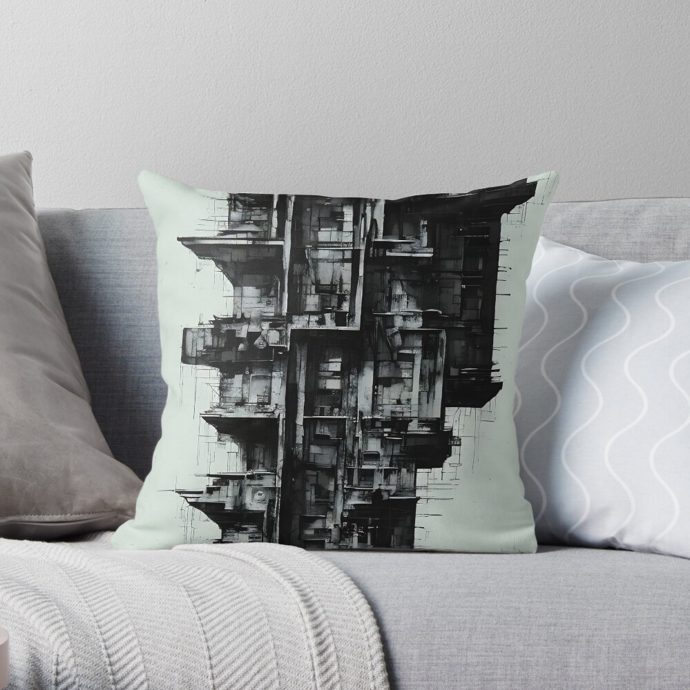 Item preview, Throw Pillow designed and sold by StudioDestruct.