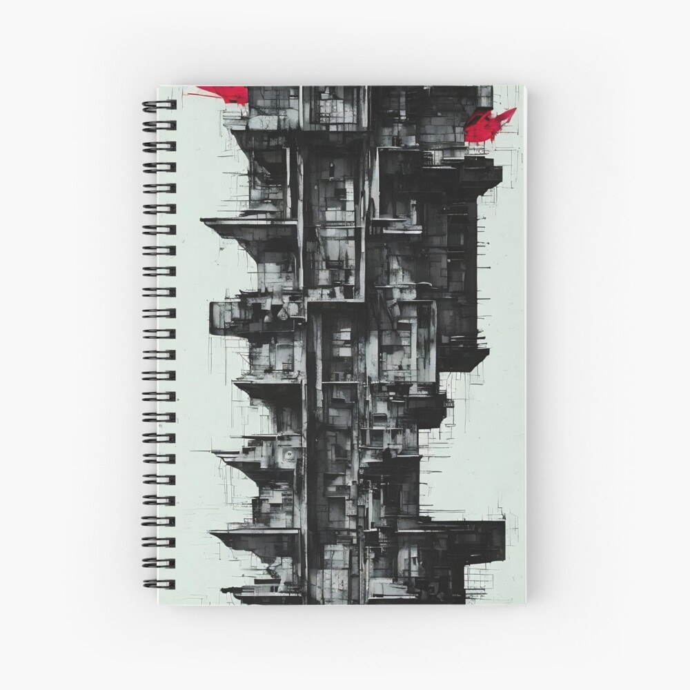 Item preview, Spiral Notebook designed and sold by StudioDestruct.