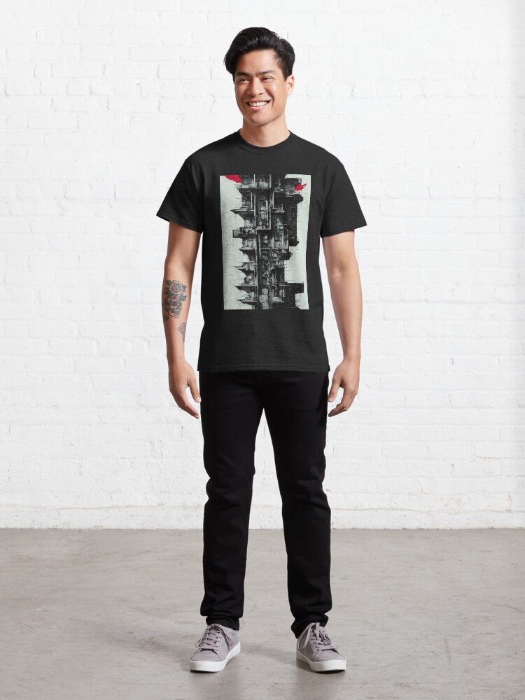 Thumbnail 3 of 7, Classic T-Shirt, The Tower designed and sold by StudioDestruct.