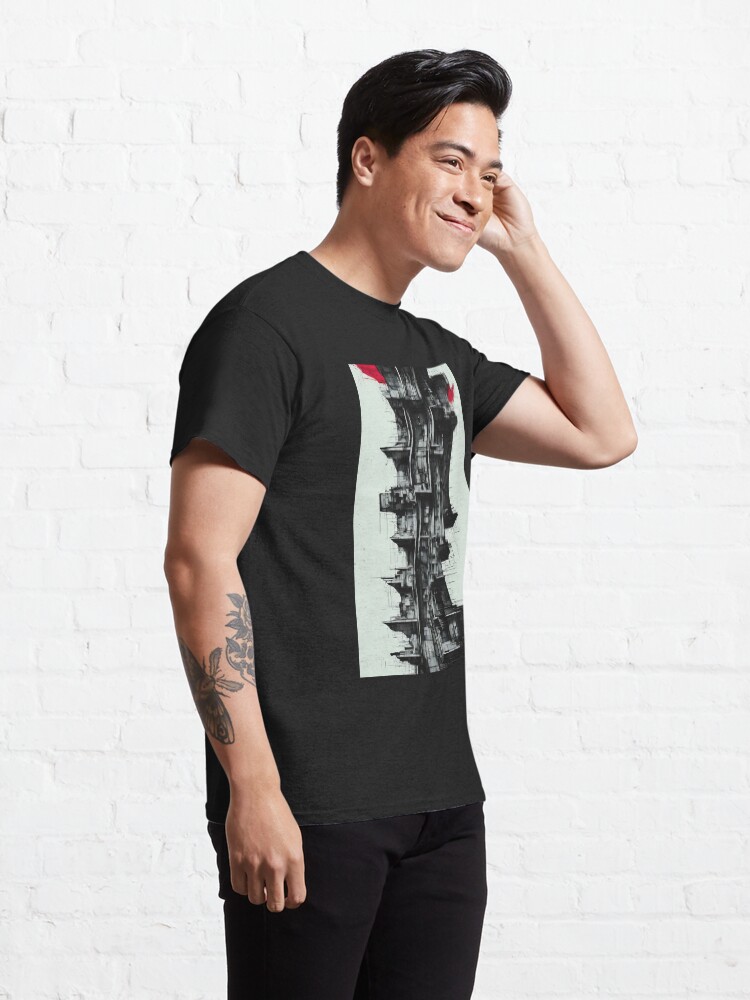 Thumbnail 5 of 7, Classic T-Shirt, The Tower designed and sold by StudioDestruct.