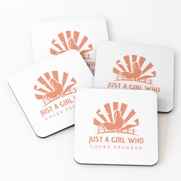 Item preview, Just A Girl Who Loves Peckers designed and sold by Harmonick-Tees.