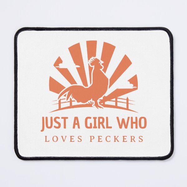 Item preview, Just A Girl Who Loves Peckers designed and sold by Harmonick-Tees.