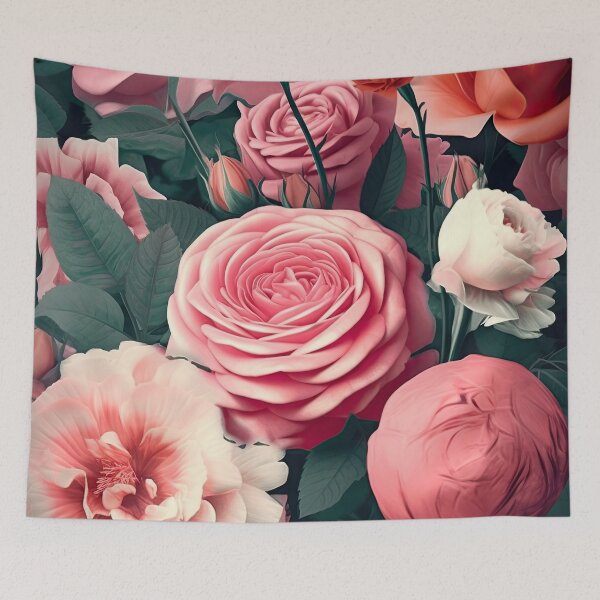 Item preview, Garden Of Pink Roses designed and sold by chinnyuee.