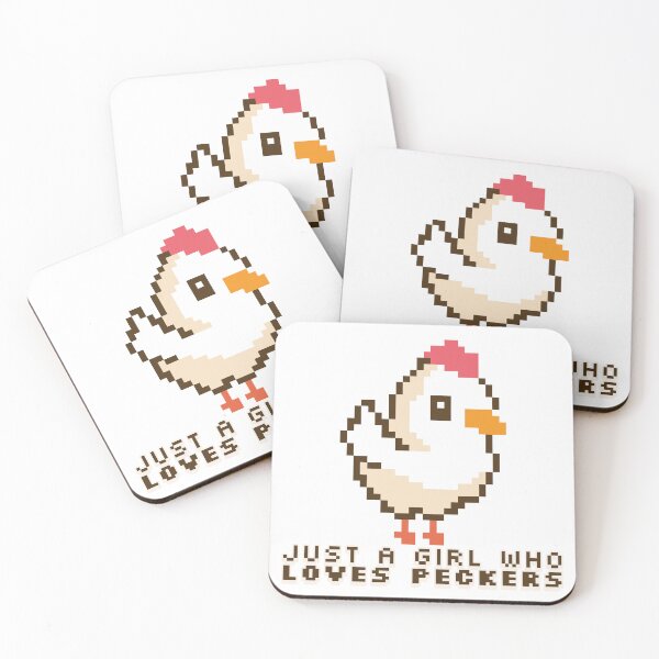 Item preview, Just A Girl Who Loves Peckers designed and sold by Harmonick-Tees.