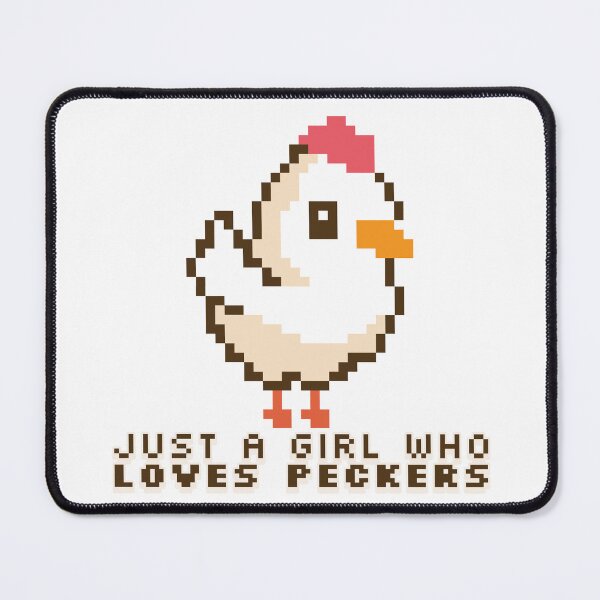 Item preview, Just A Girl Who Loves Peckers designed and sold by Harmonick-Tees.