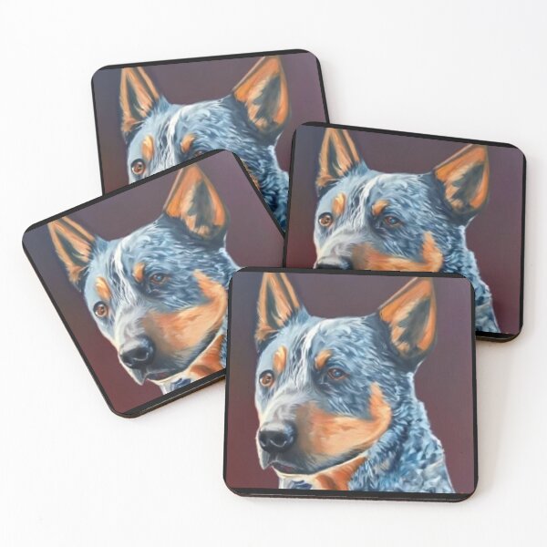 Item preview, Australian Stumpy Tail Cattle Dog - Dog Portrait designed and sold by CrankyOldDude.
