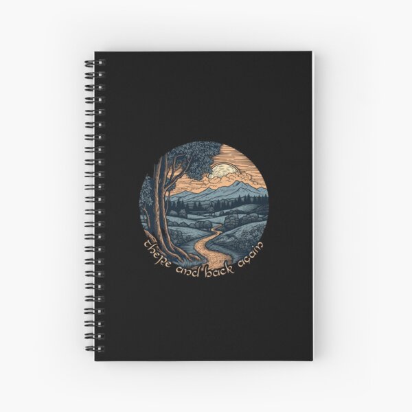 Aperçu de l'œuvre Aller-retour - Paysage au trait - Fantastique créée et vendue par Fenay Designs.