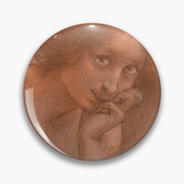 Item preview, Lucien Lévy-Dhurmer Young redheaded girl designed and sold by NouveauEra.